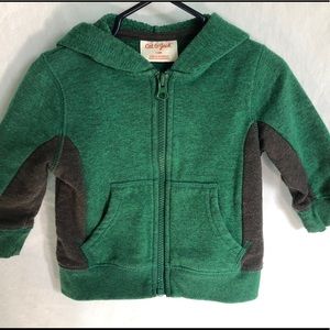 Cat & Jack Boy’s (12mo) Zip-Up Hoodie/Sweatshirt